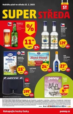 akční leták Penny Market 16.2.2023-22.2.2023