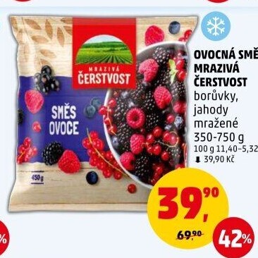 Borůvky mražené Mrazivá Čerstvost