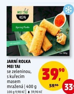 Jarní rolky mražené Mei Tai Asia