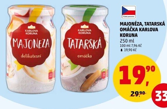 Majonéza Karlova Koruna