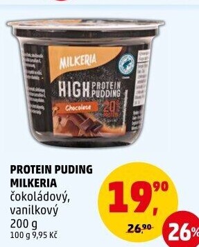 Proteinový pudink Milkeria