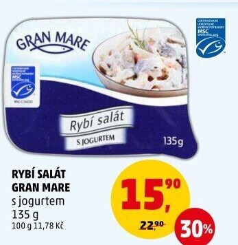 Salát rybí s jogurtem Gran Mare