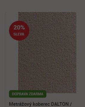 Metrážový koberec DALTON / - Breno koberce akcniletaky.com