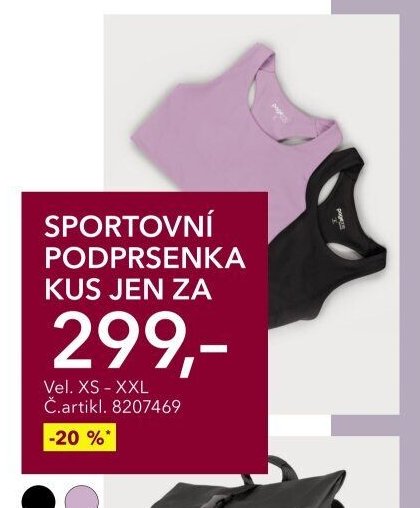 Sportovní podprsenka