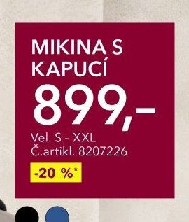 MIKINA S KAPUCÍ