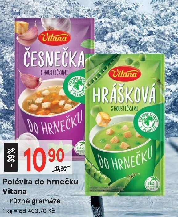 Polévka do hrnečku Vitana