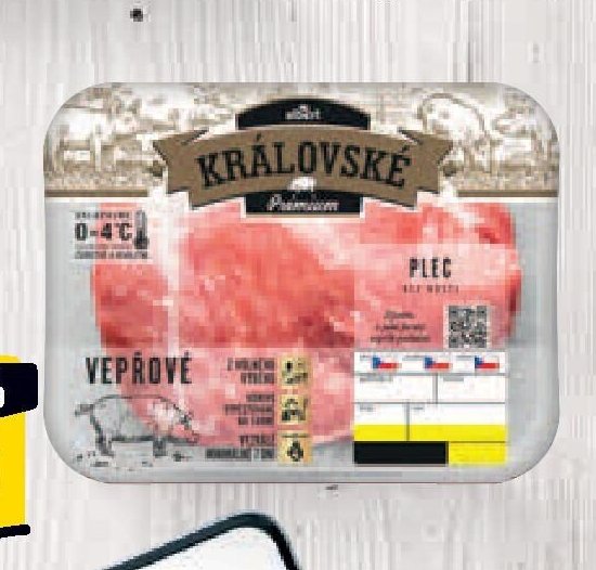 Královská plec bez kosti – v celku