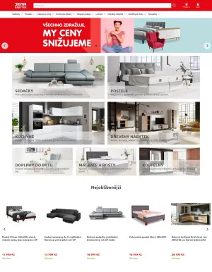 akční leták Jena nábytek 21.2.2023-27.2.2023