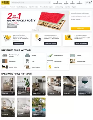 akční leták Sconto nábytek 21.2.2023-27.2.2023
