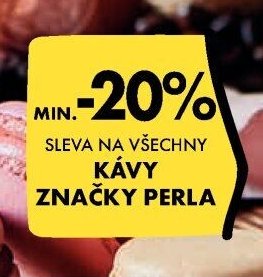Sleva na kávu Perla