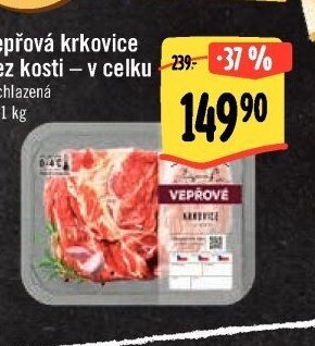 Vepřová krkovice bez kosti – v celku