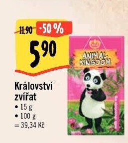 Čokoláda Animal Kingdom Kraš