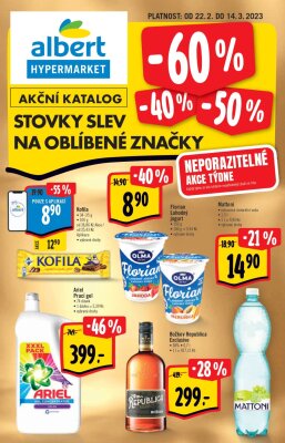 akční leták Albert 22.2.2023-14.3.2023