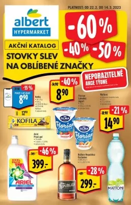 akční leták Albert 22.2.2023-14.3.2023