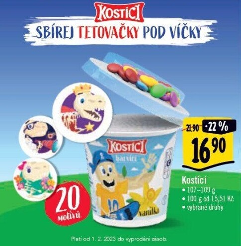 Dezert Kostíci Danone