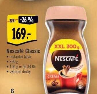Instantní káva Nescafé Classic