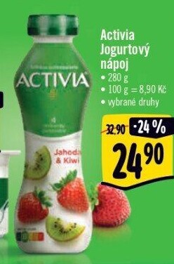 Jogurtový nápoj Activia Danone