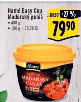 Maďarský guláš Snadno a rychle Hamé