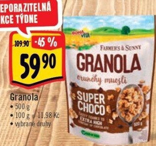 Müsli granola Muesli Bonavita