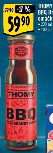 Omáčka BBQ Brandy Thomy