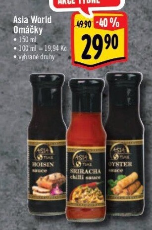 Omáčky Asia World