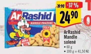 Pražené mandle Ar Rashid