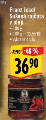 Sušená rajčata v oleji Exclusive Franz Josef Kaiser