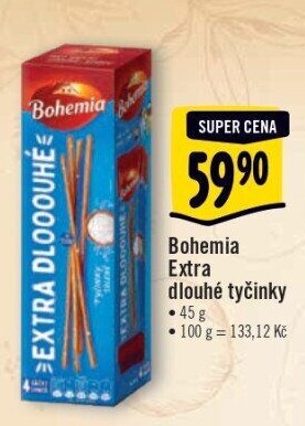 Tyčinky extra dlooouhé Bohemia