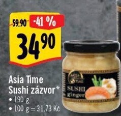 Zázvor nakládaný Asia Time