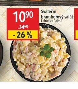 Sváteční bramborový salát Lahůdky Palma