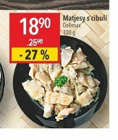 Matjesy s cibulí Delimax