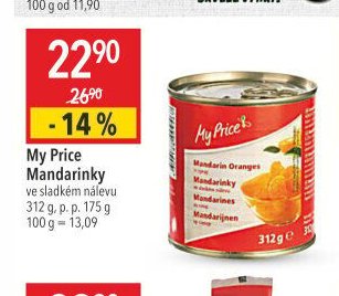 My Price Mandarinky
