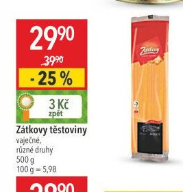 Zátkovy těstoviny