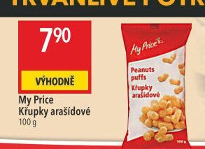 My Price Křupky arašídové