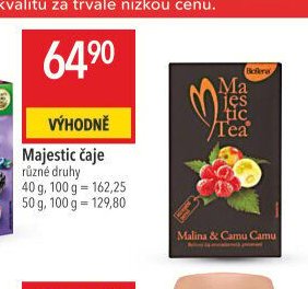 Majestic čaje