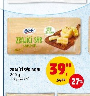 ZRAJÍCÍ SÝR BONI