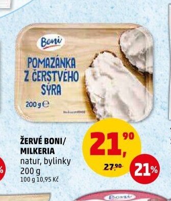 ŽERVÉ BONI/MILKERIA