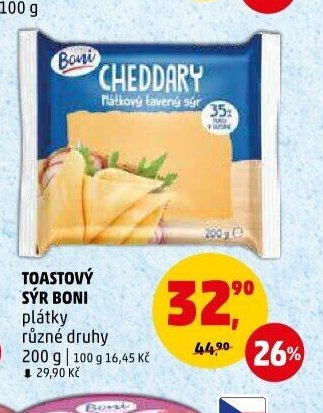 TOASTOVÝ SÝR BONI