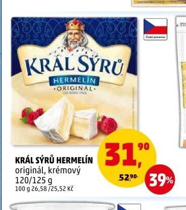 KRÁL SÝRŮ HERMELÍN