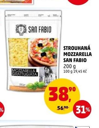 STROUHANÁ MOZZARELLA SAN FABIO