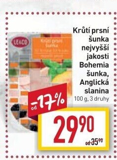 Šunka Bohemia nejvyšší jakosti LE&amp