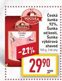Šunka česká Vocílka