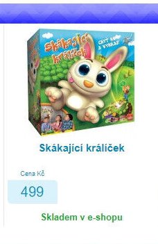 Skákající králíček