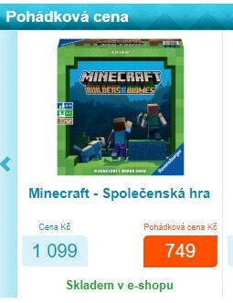 Minecraft - Společenská hra