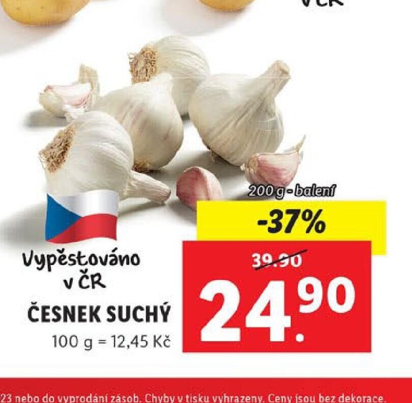 ČESNEK SUCHÝ