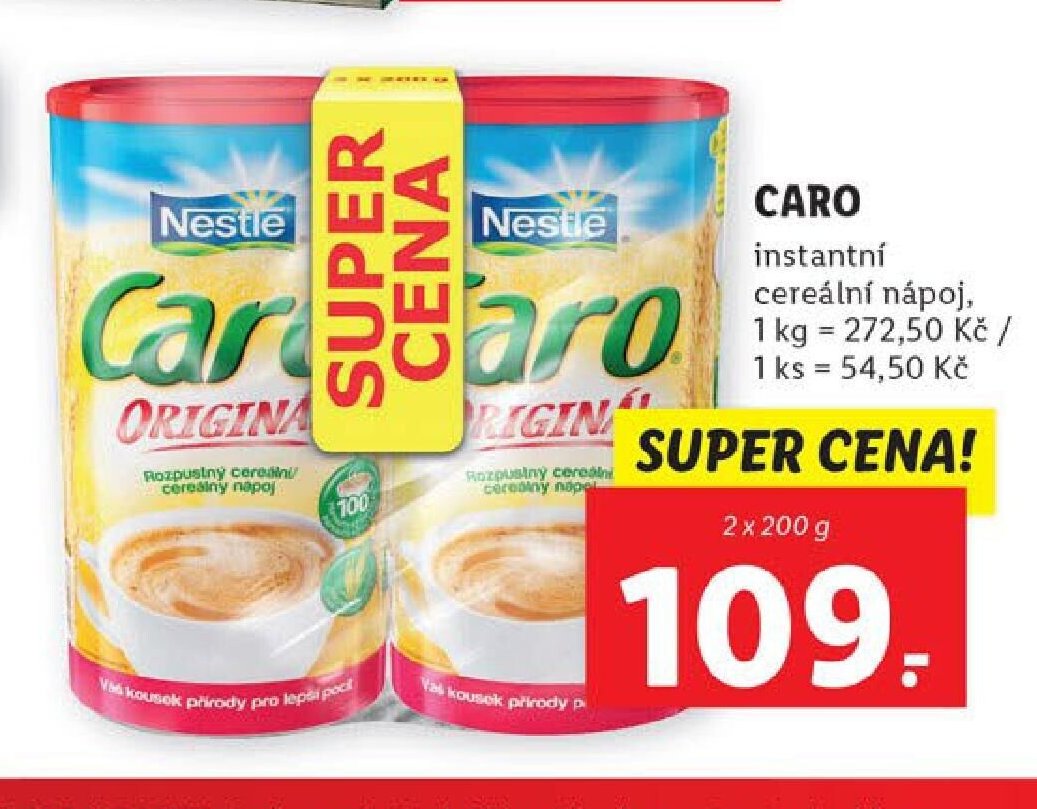 CARO instantní cereální nápoj