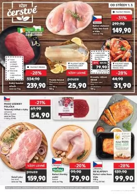 akční leták Kaufland 1.3.2023-7.3.2023