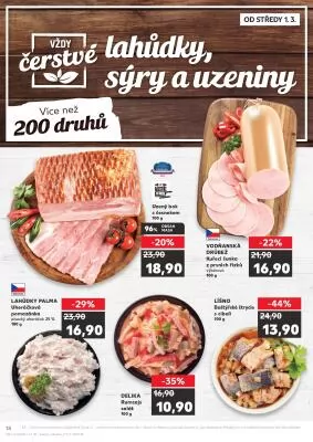 akční leták Kaufland 1.3.2023-7.3.2023