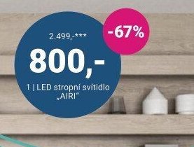 LED stropní svítidlo AIRI - Möbelix akcniletaky.com