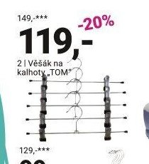 Věšák na kalhoty TOM - Möbelix akcniletaky.com
